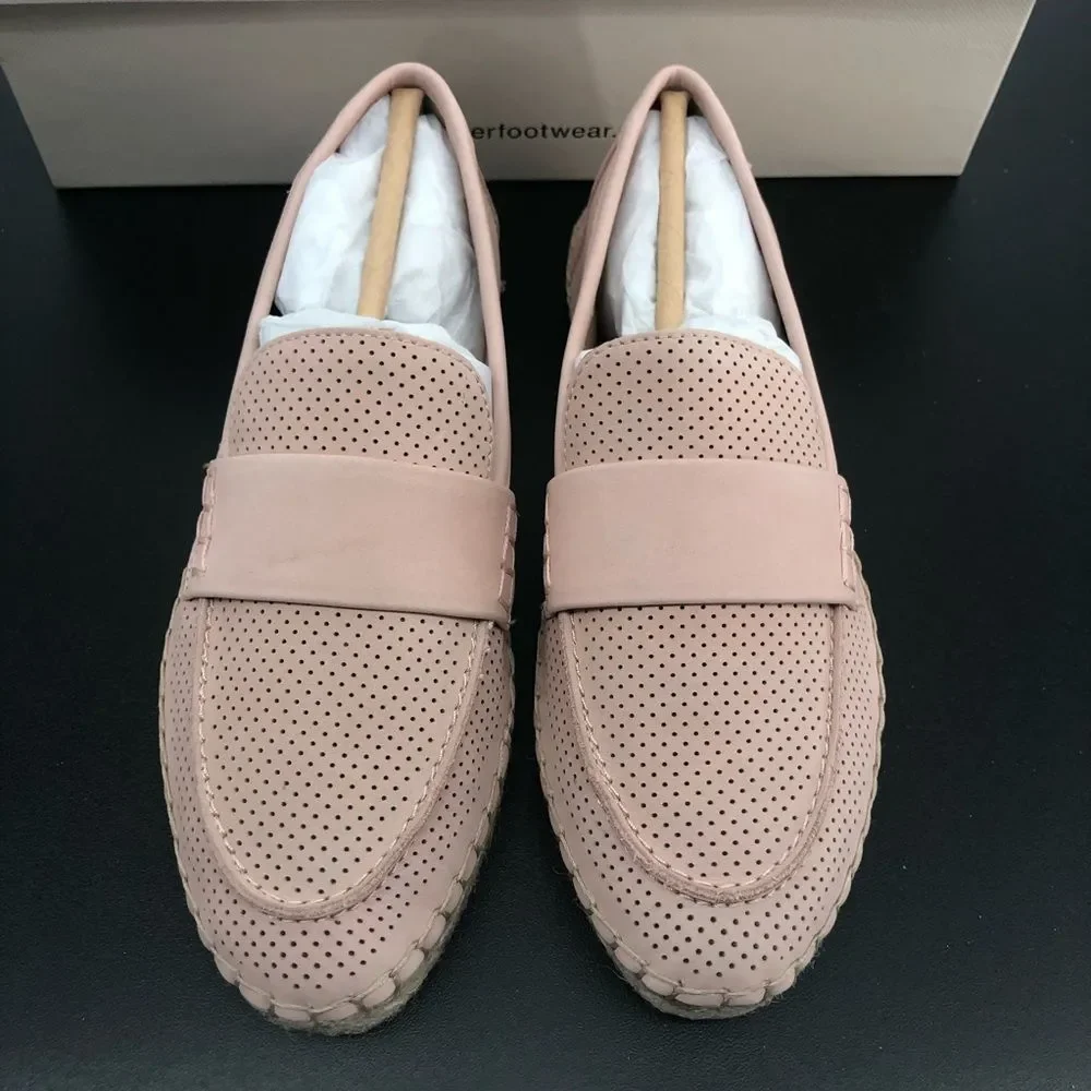 Marc Fisher Milla Light Pink Espadrille Loafers New in Box